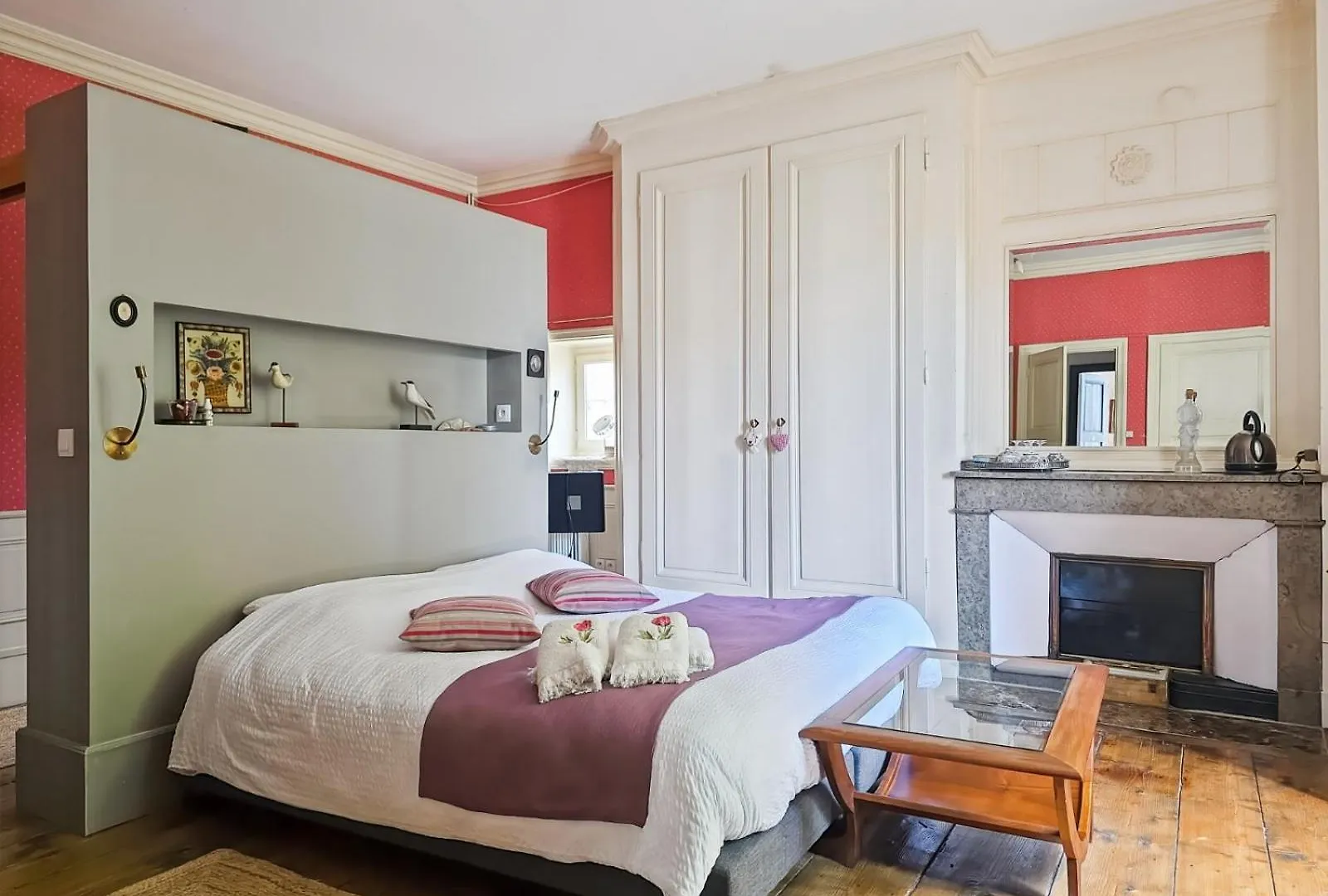 לינה וארוחת בוקר Andancette Villa Rhona